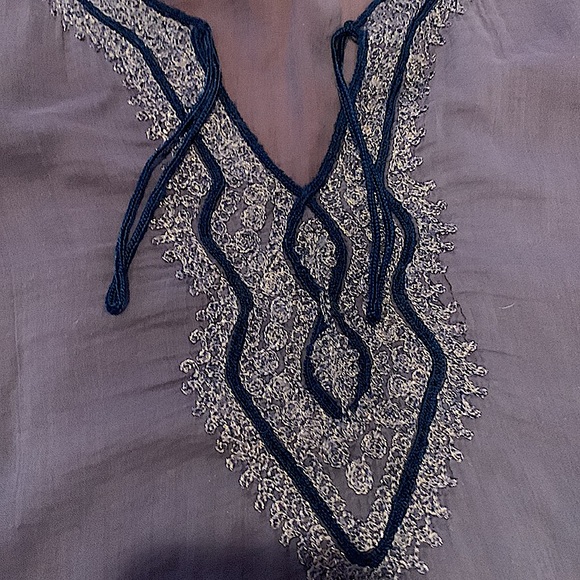 Blue calypso cover up - Picture 3 of 3